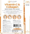 Masque à la Vitamine C + Collagène de Clear Beauty