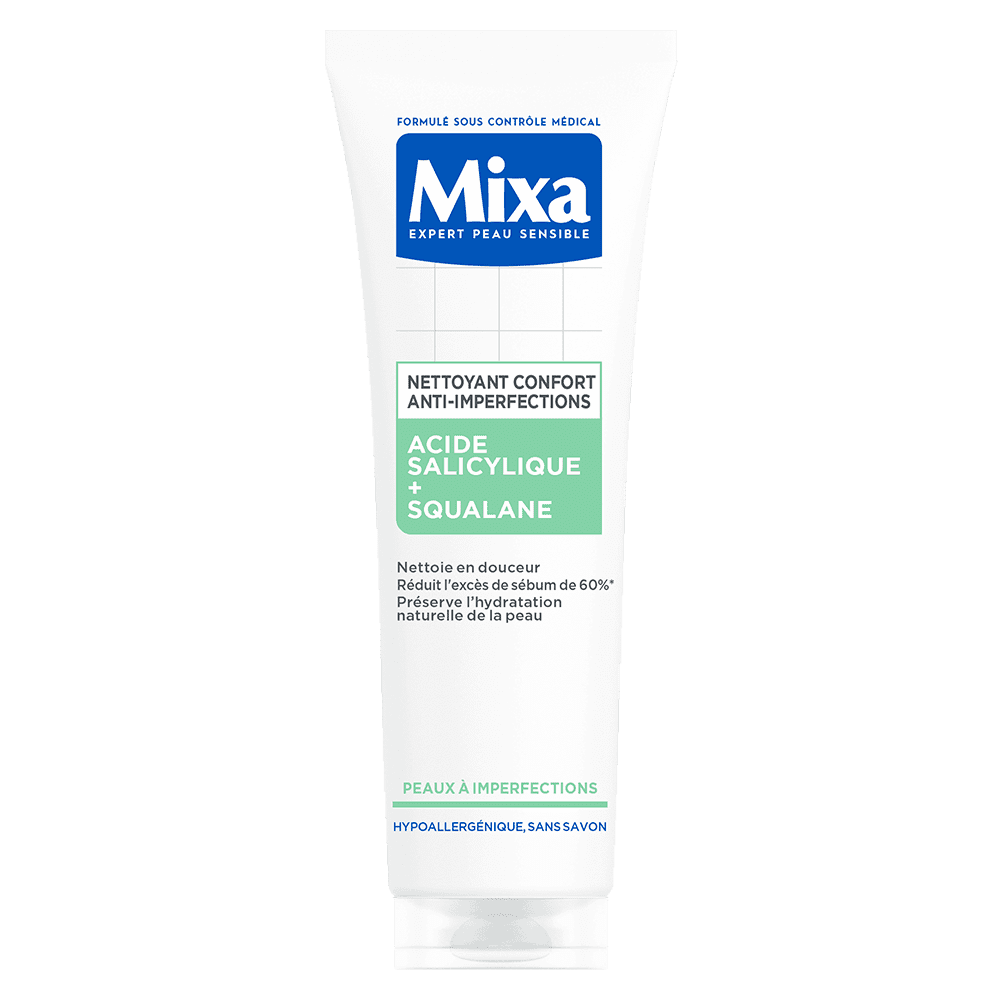 Mixa gel nettoyant confort anti imperfections à l’acide salicylique
